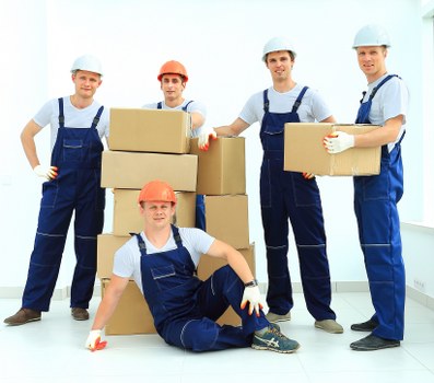Careful loading for removals near Harrow residential streets