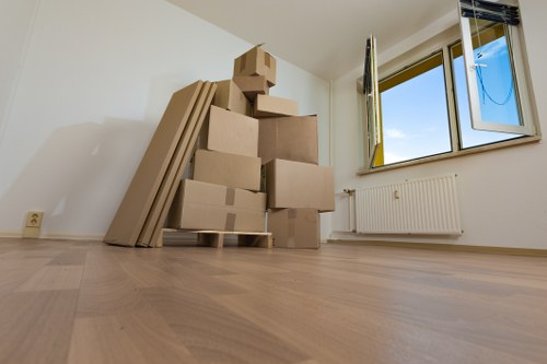 Harrow moving service handling furniture and boxes