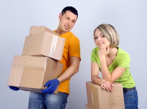 Local removals van prepared for a move in Harrow