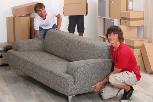 Man and van service handling a residential relocation in Harrow