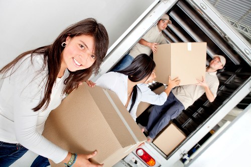 Local office moving service working in a Harrow business area